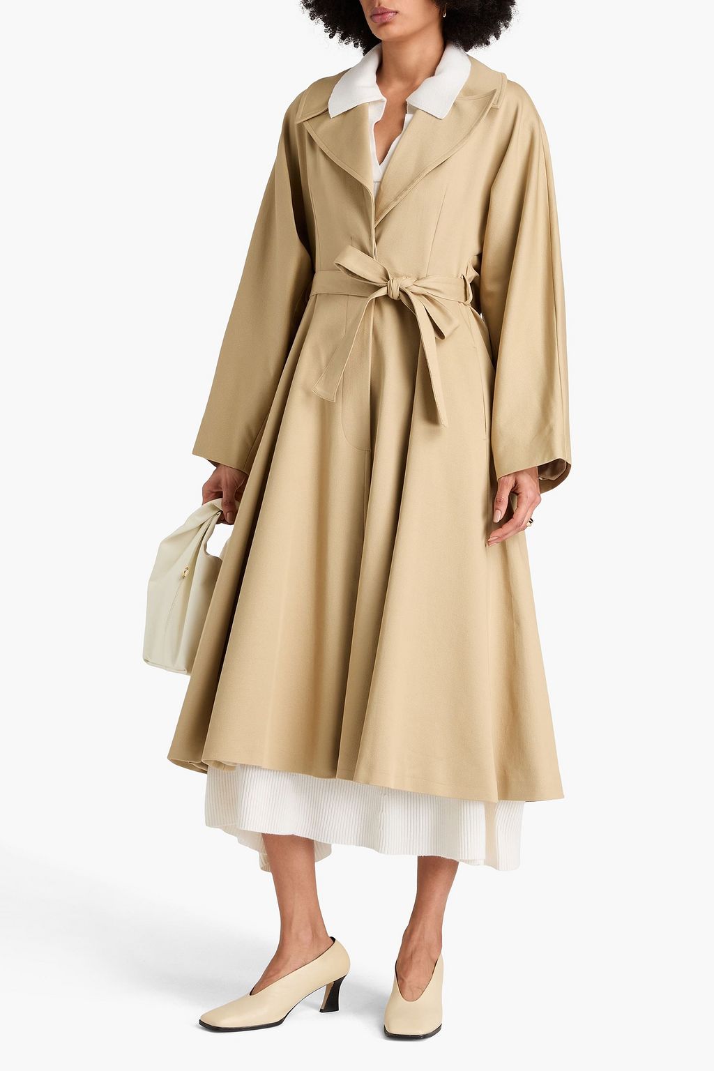 PALMER//HARDING Cotton-blend twill trench coat
