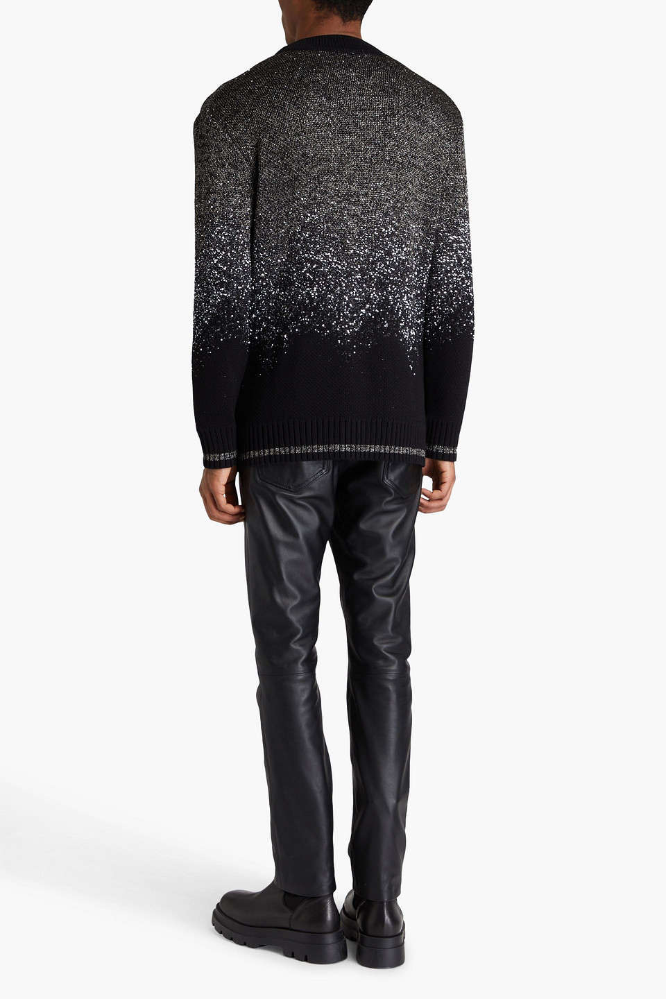  Missoni - Strickcardigan Mit Pailletten In Metallic-optik - Schwarz - L 