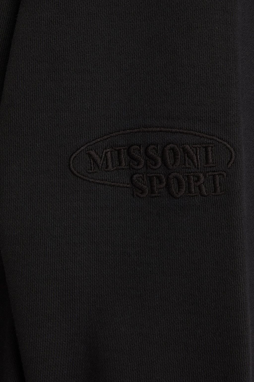 MISSONI French cotton-terry zip-up hoodie