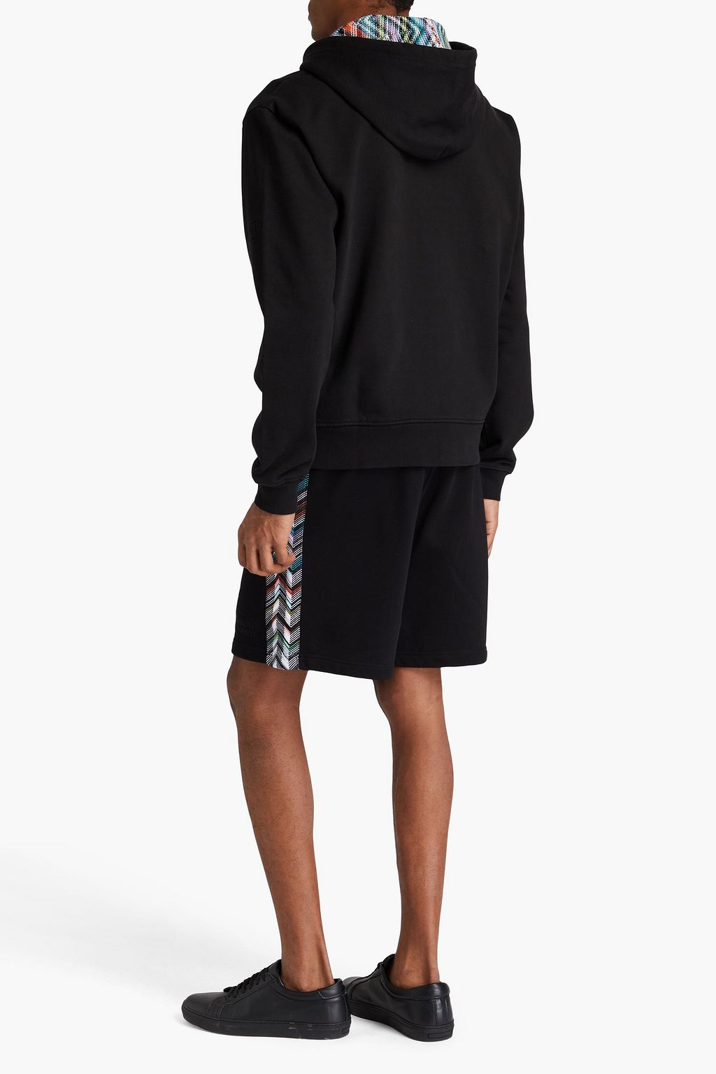 MISSONI French cotton-terry zip-up hoodie