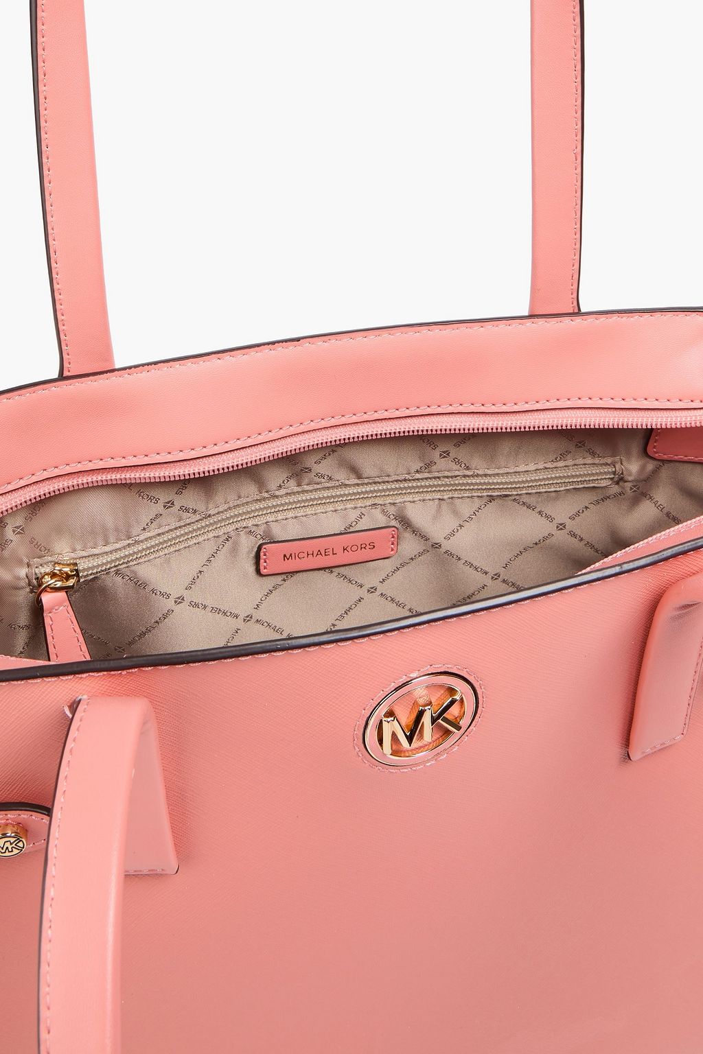 MICHAEL MICHAEL KORS حقيبة توت "كارمن" من جلد صناعي بملمس نافر