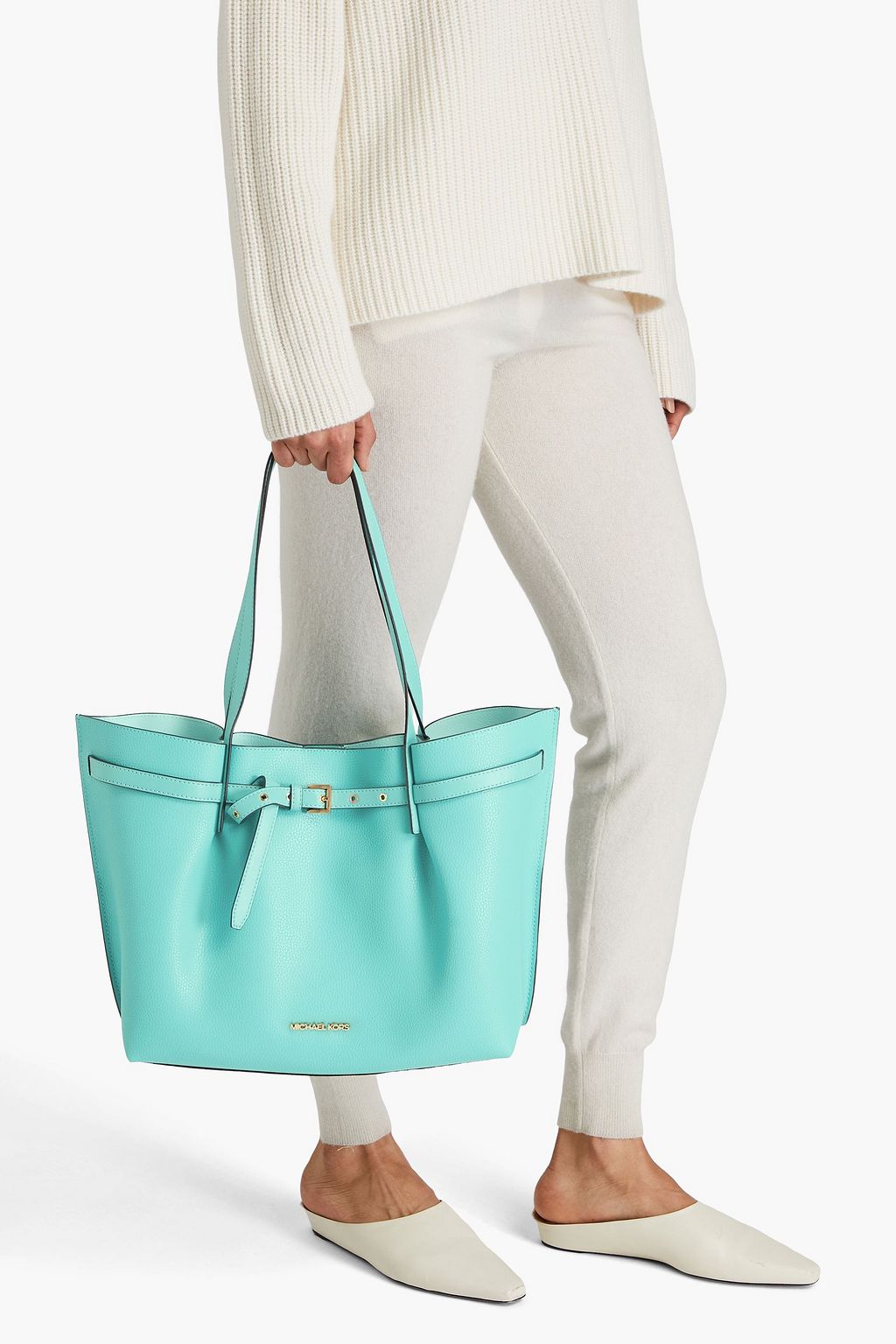 MICHAEL MICHAEL KORS حقيبة توت من الجلد المُحبّب