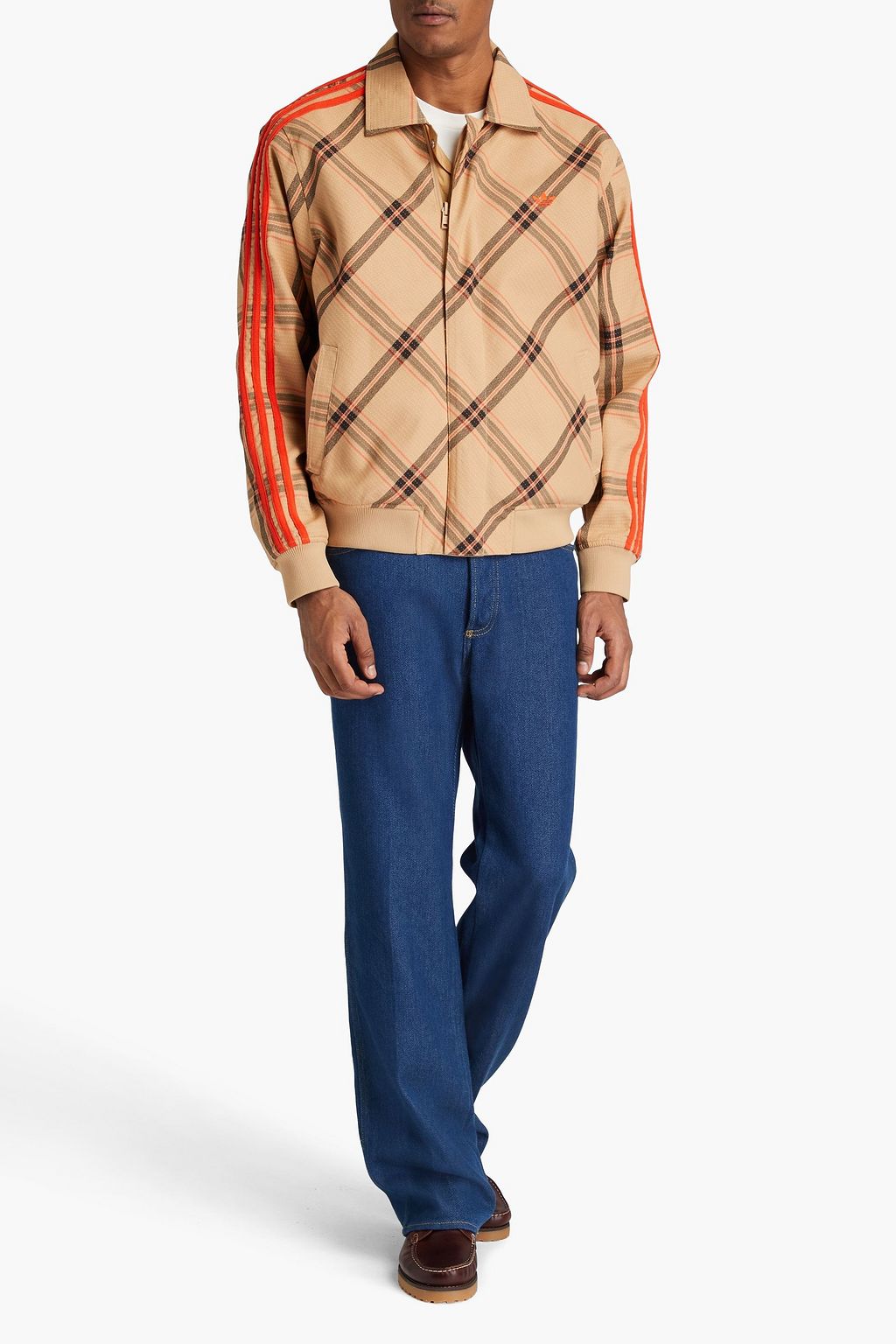 ADIDAS ORIGINALS BY WALES BONNER Harris reversible checked twill jacket