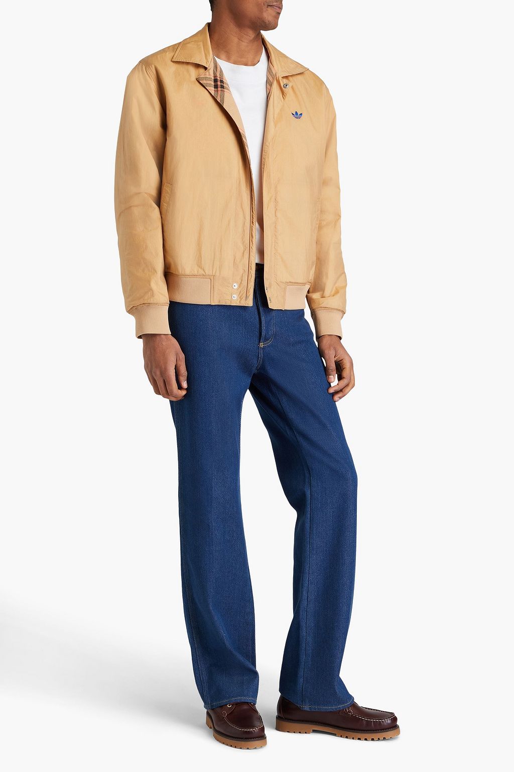 ADIDAS ORIGINALS BY WALES BONNER Harris reversible checked twill jacket