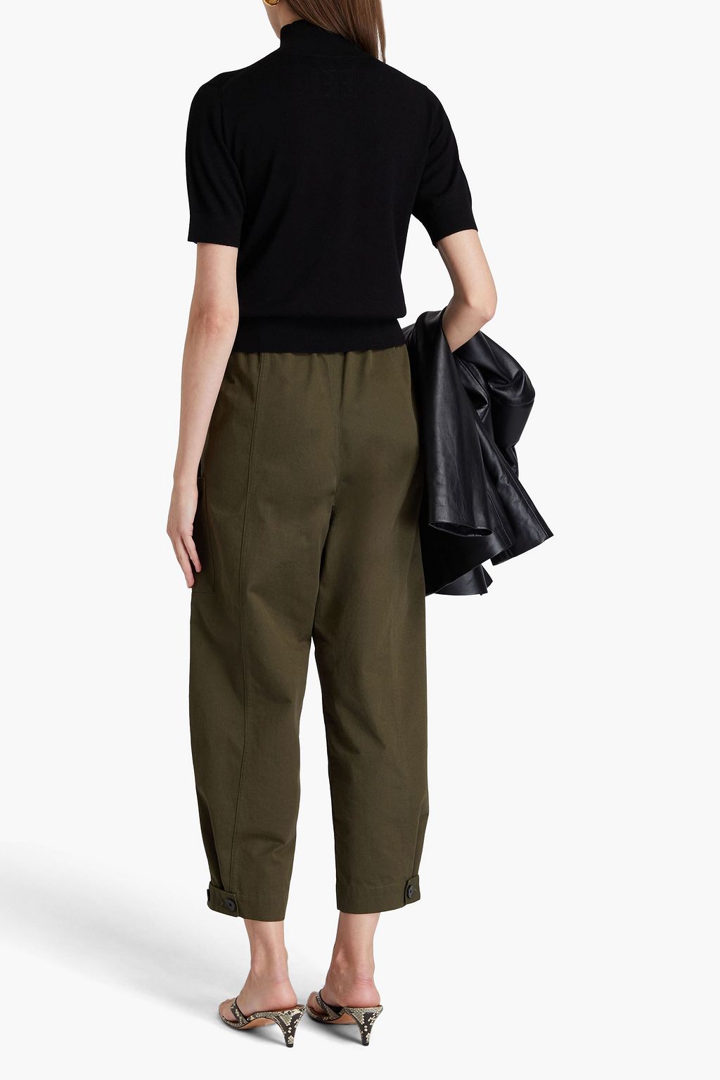 NILI LOTAN Siran wool turtleneck top