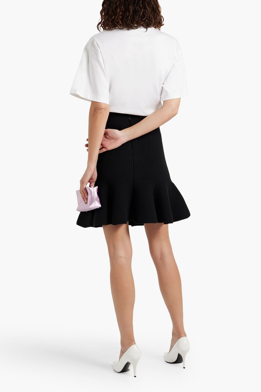 DOLCE&GABBANA Embroidered cotton-jersey T-shirt