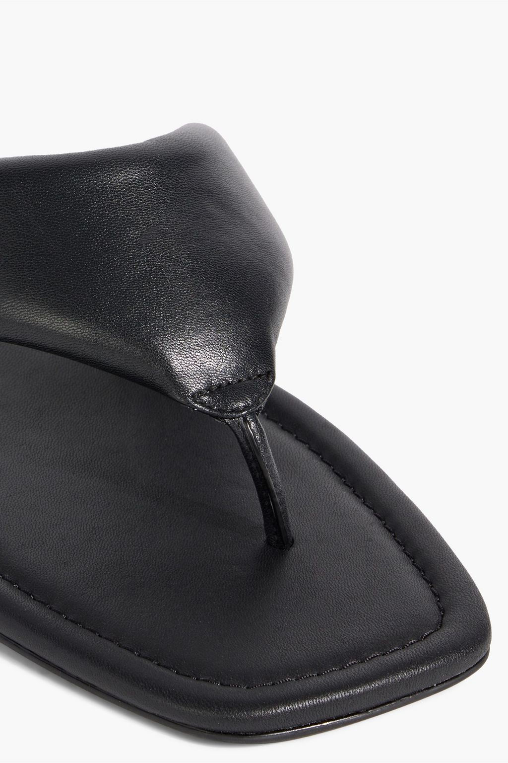 STUART WEITZMAN Maui レザー ビーチサンダル パッド入り