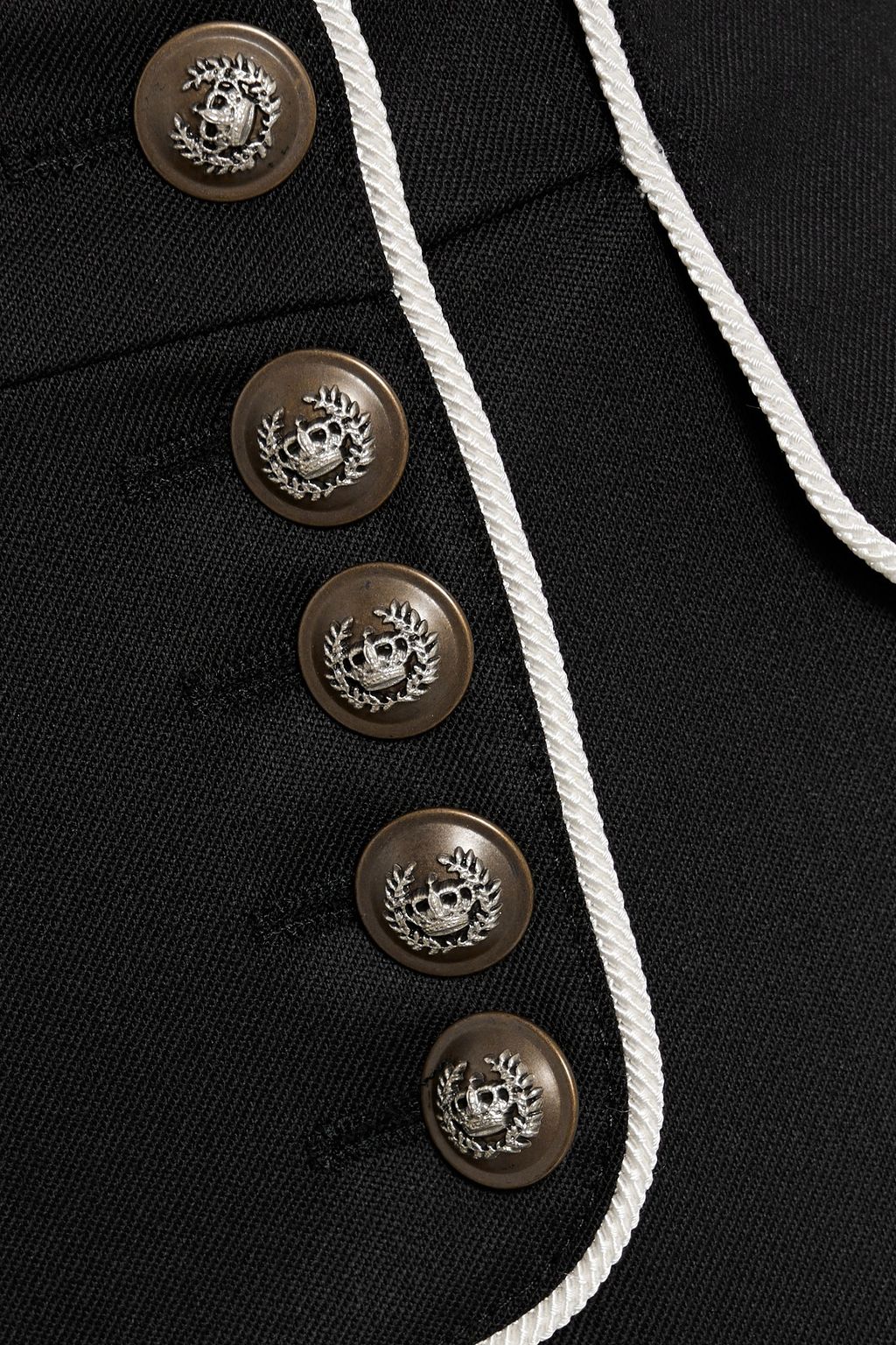 DOLCE&GABBANA Cropped wool-blend slim-leg pants
