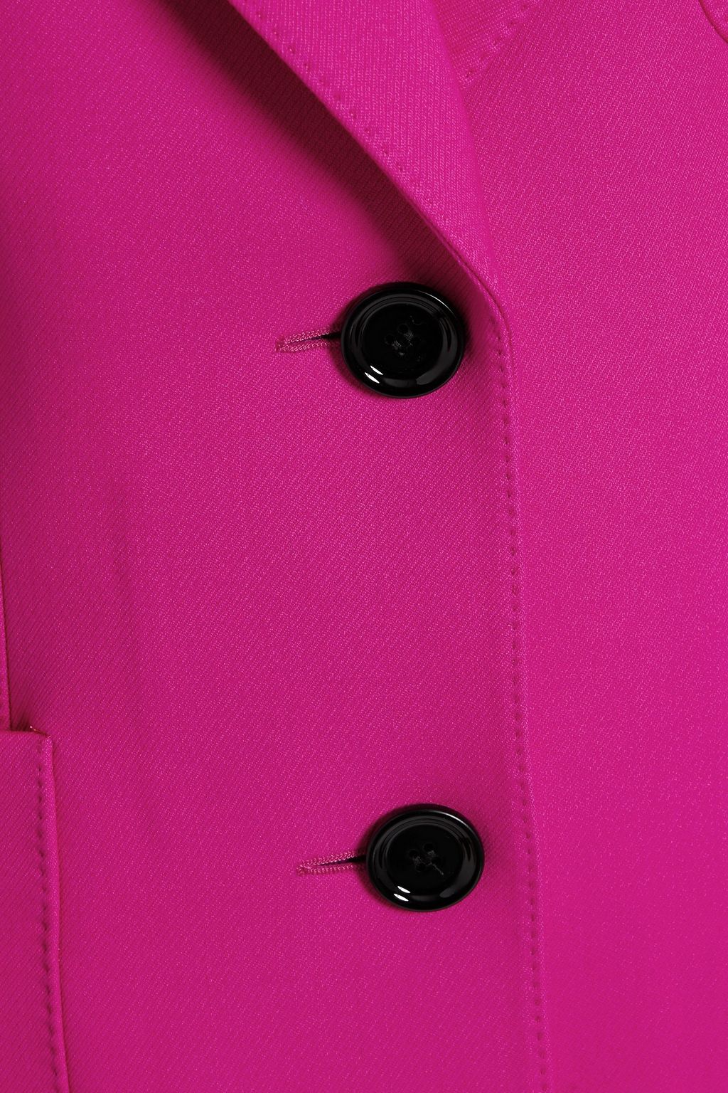 DOLCE&GABBANA Asymmetric wool-gabardine blazer