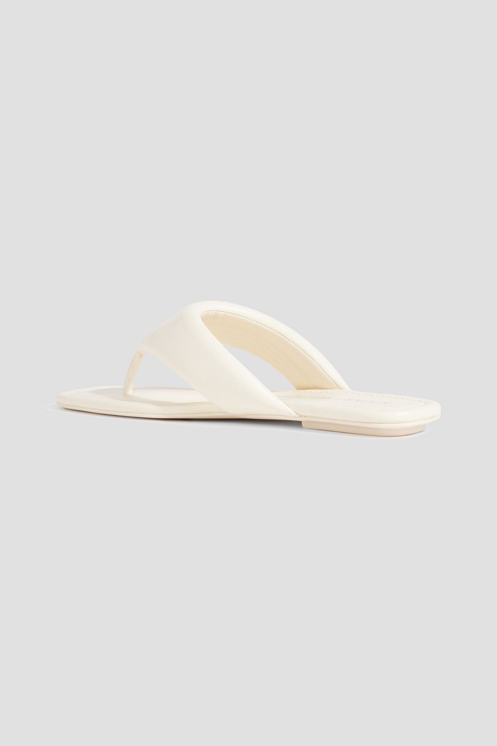 STUART WEITZMAN Maui padded leather flip flops