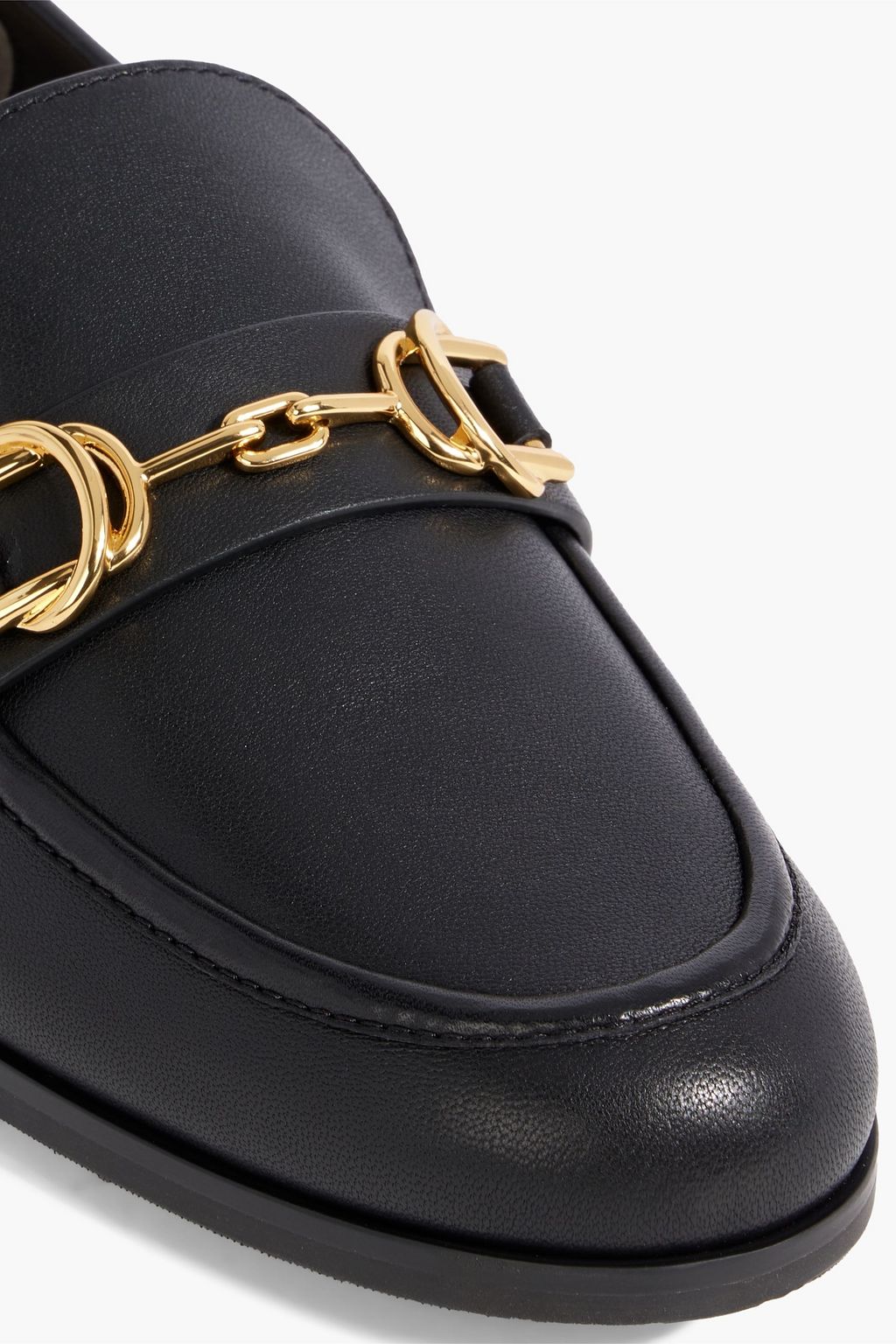 STUART WEITZMAN حذاء لوفر "أوين" من الجلد بتصميم مزركش