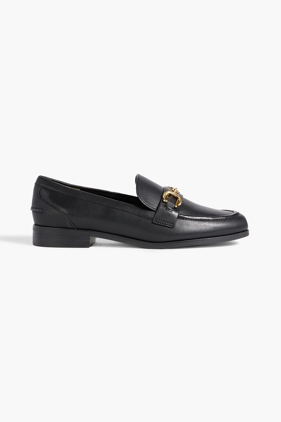 Owen embellished leather loafers