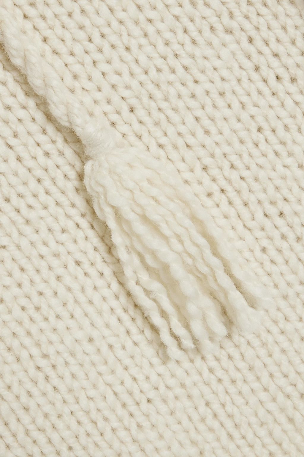 ULLA JOHNSON Luciana merino wool and cashmere-blend hoodie