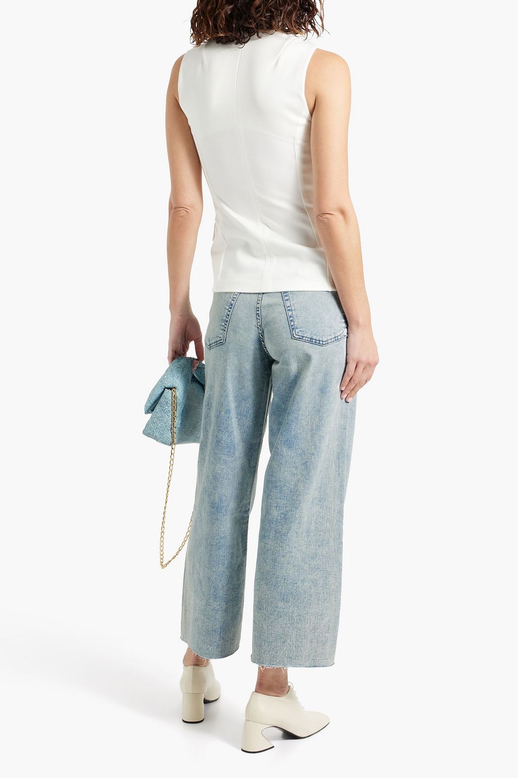RAG & BONE Andi high-rise wide-leg jeans