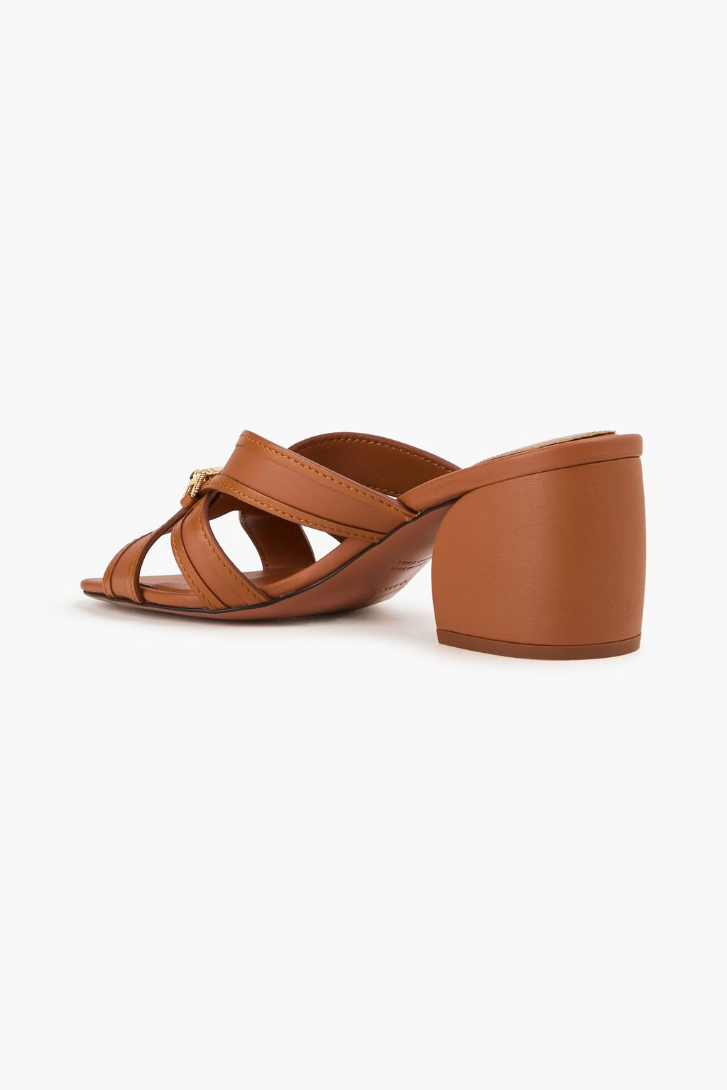 ZIMMERMANN Mules aus Leder mit Verzierung