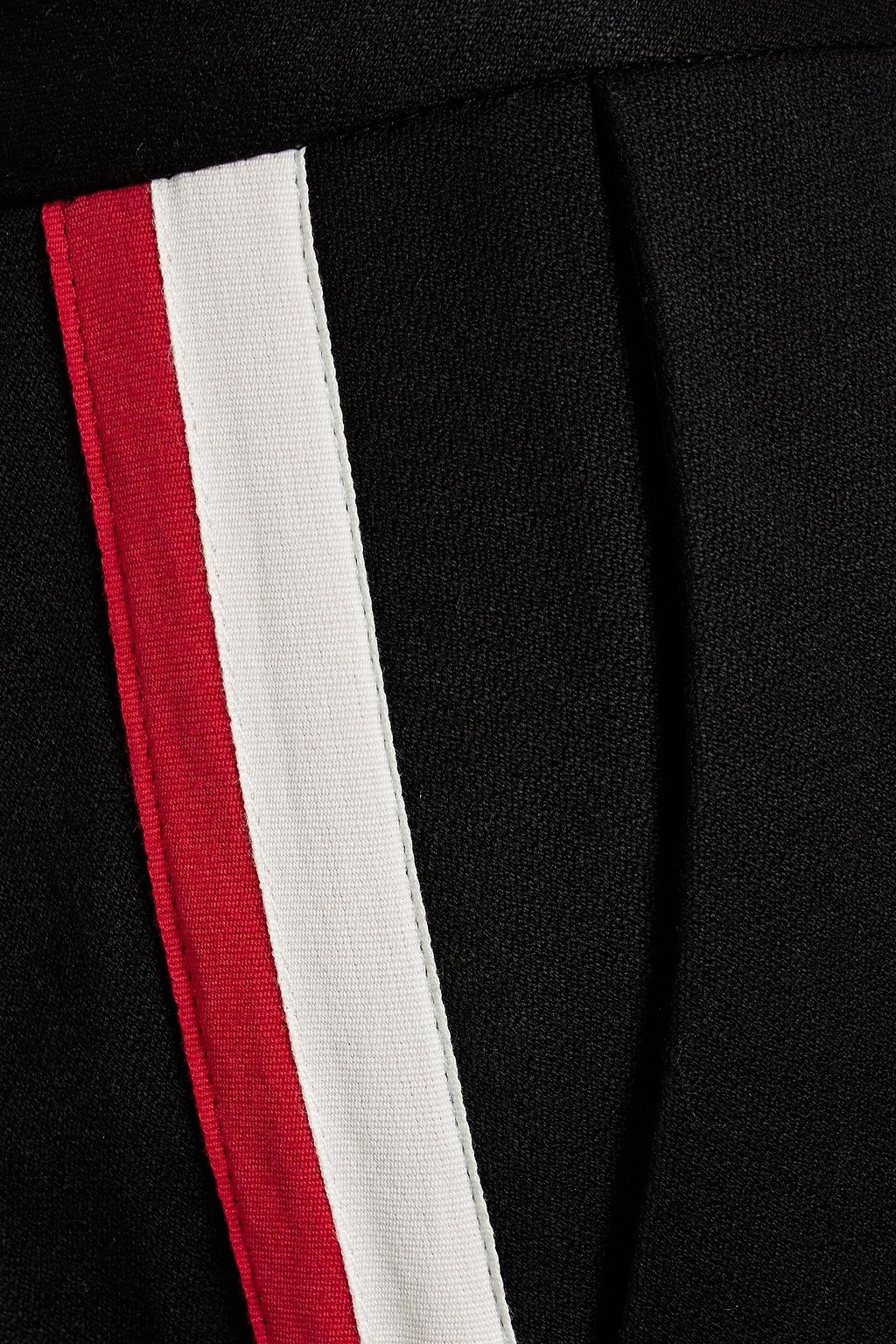 ALICE + OLIVIA Ming striped cady straight-leg pants