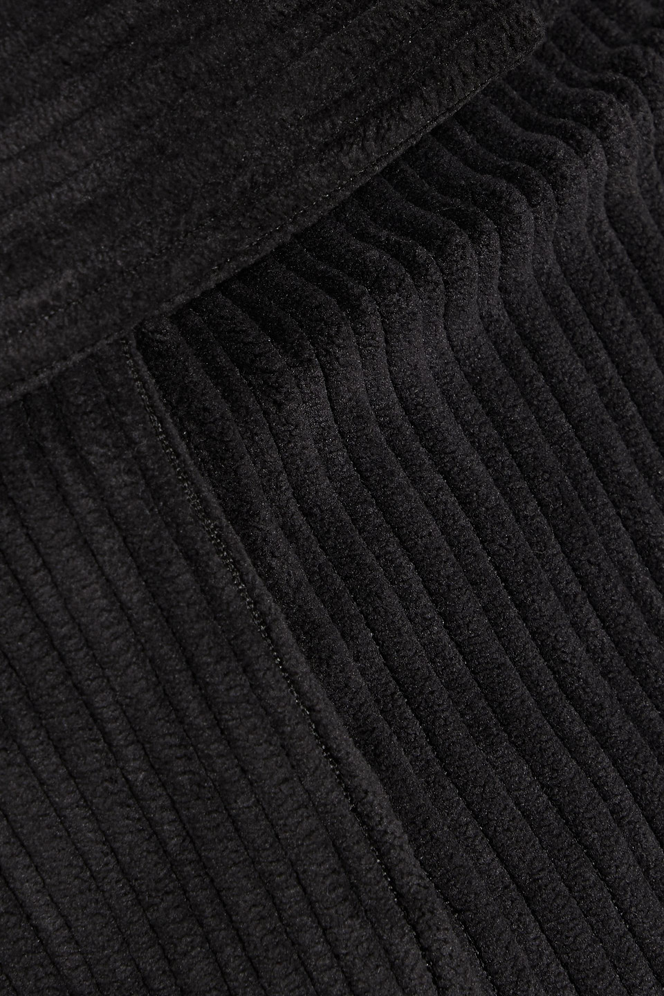 Rag & Bone Bennett Corduroy Wide-leg Pants In Black
