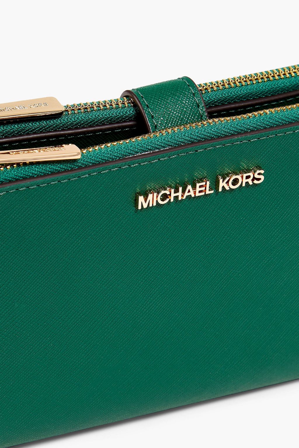 MICHAEL MICHAEL KORS テクスチャードレザー コンチネンタルウォレット