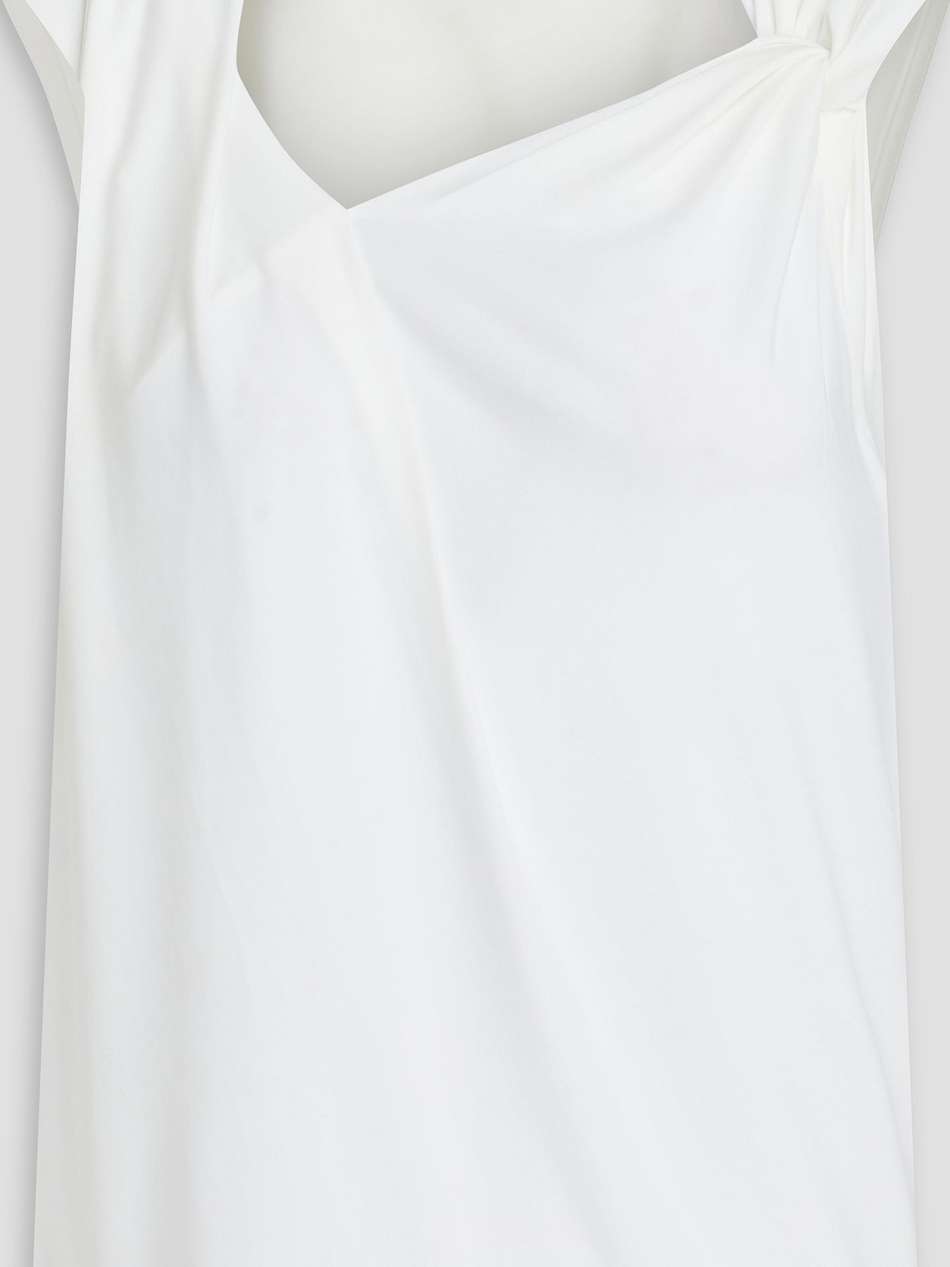 alya draped jersey top