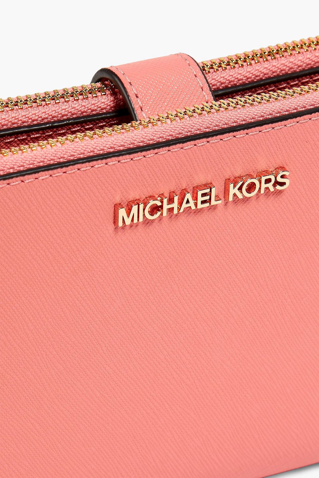 MICHAEL MICHAEL KORS 텍스처드 가죽 컨티넨탈 지갑