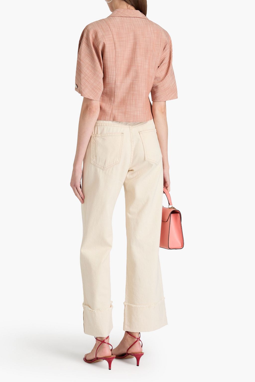 DEREK LAM 10 CROSBY جاكيت "جابرييل" محبوك