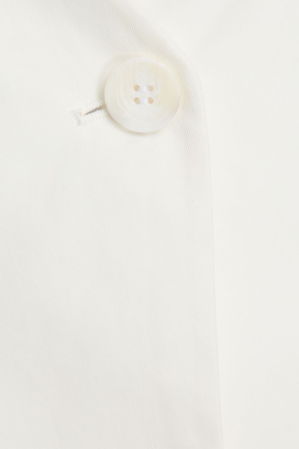 DEREK LAM 10 CROSBY Francesca cotton and TENCEL™-blend twill vest