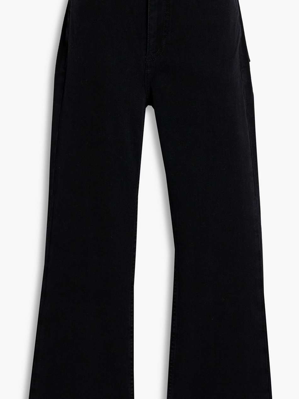 casey cropped high-rise flared jeans