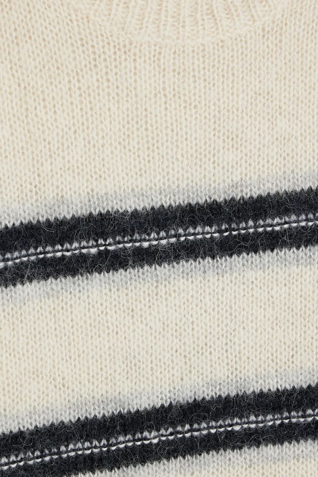 RAG & BONE Kelly striped intarsia-knit sweater