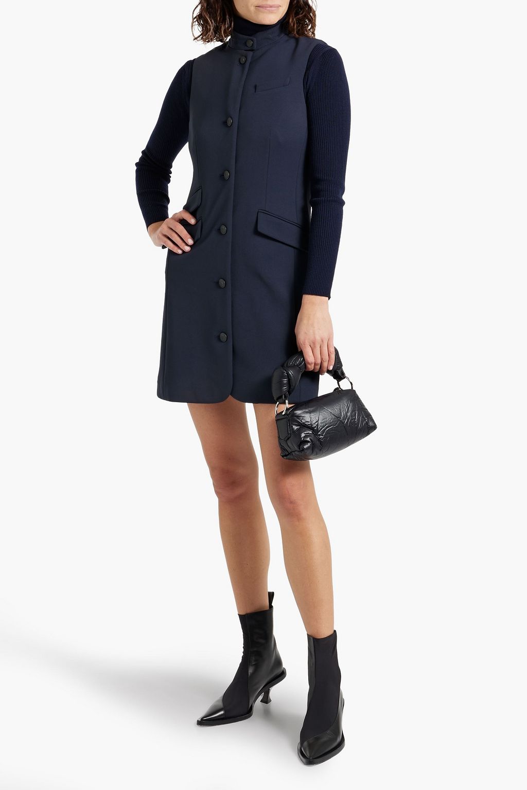 RAG & BONE Slade twill mini dress
