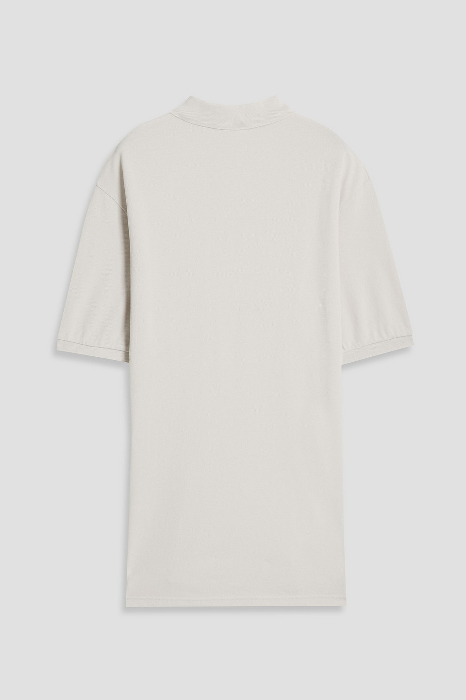 Isabel Marant Embroidered Cotton-piqué Polo Shirt In White