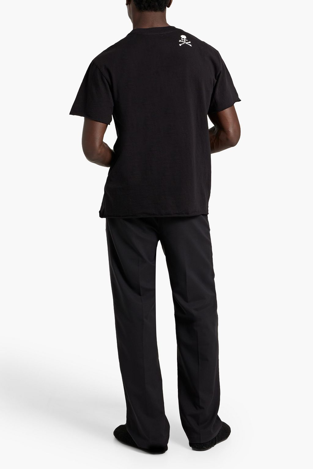 JOHN ELLIOTT Distressed printed cotton-jersey T-shirt