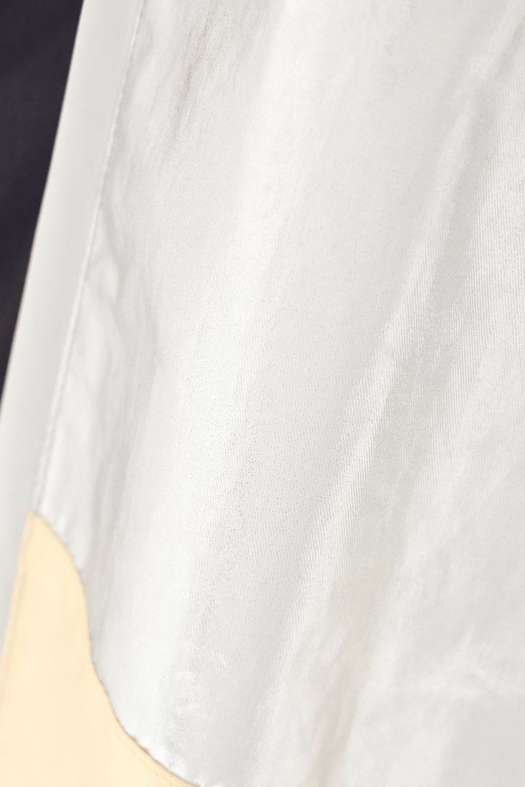 RABANNE Metallic satin-trimmed coated-cotton tapered pants