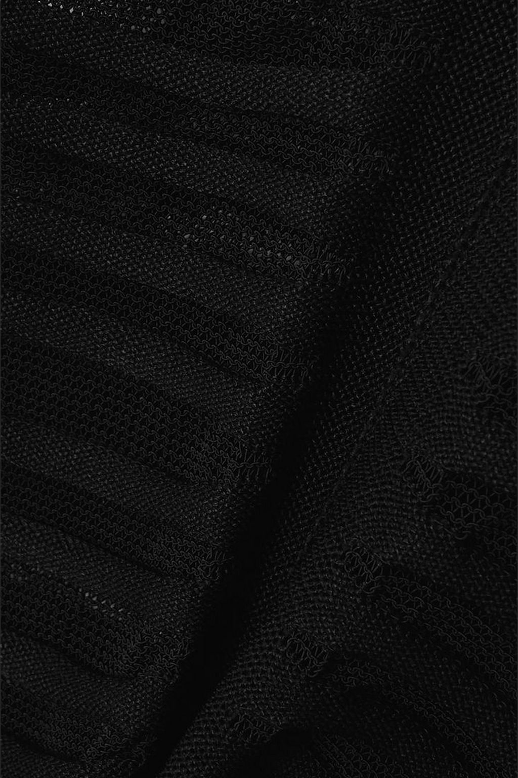 ALAÏA Open-knit cotton-blend maxi dress