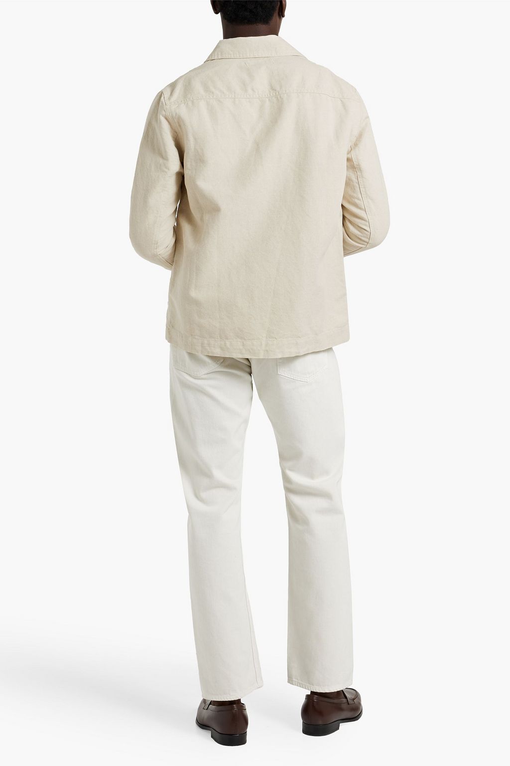 ALEX MILL Cotton and linen-blend jacket