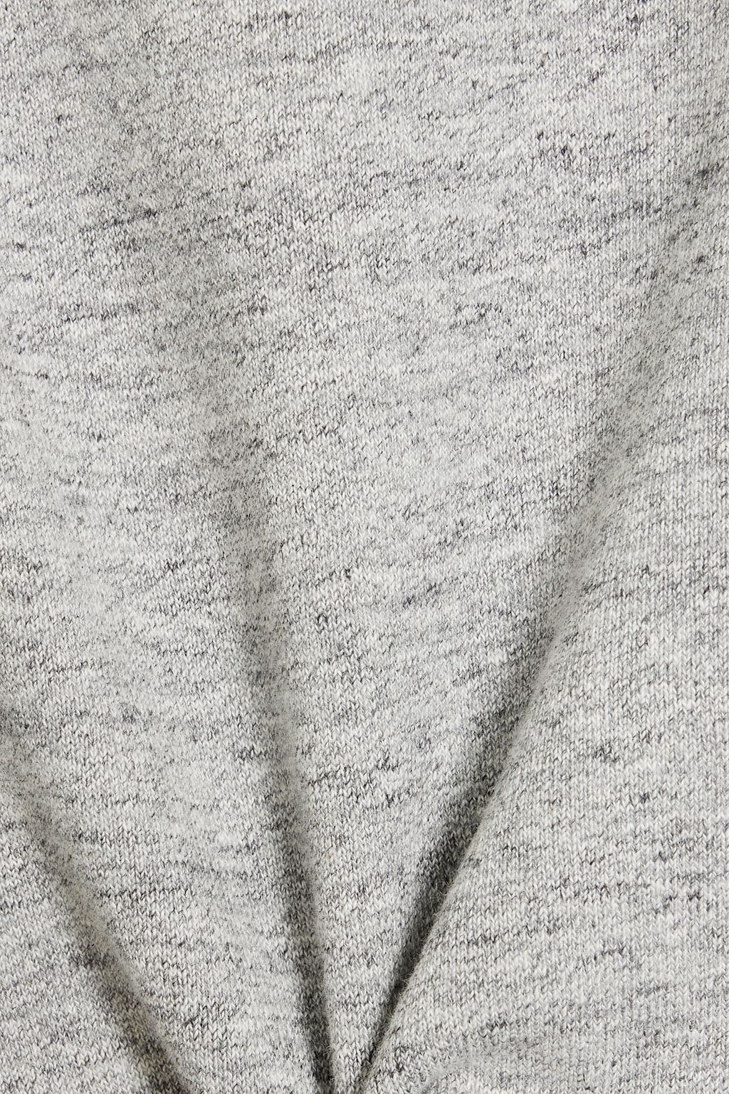JOHN ELLIOTT Cotton and cashmere-blend fleece zip-up sweatshirt