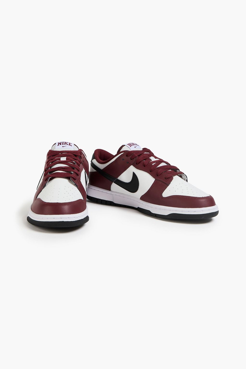 NIKE Dunk Low leather sneakers