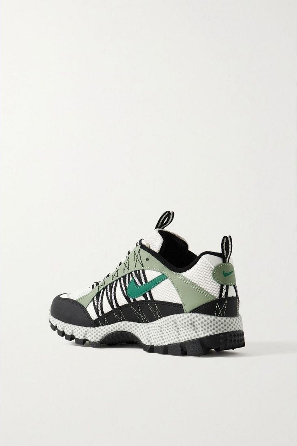 NIKE Air Humara QS leather-trimmed mesh sneakers