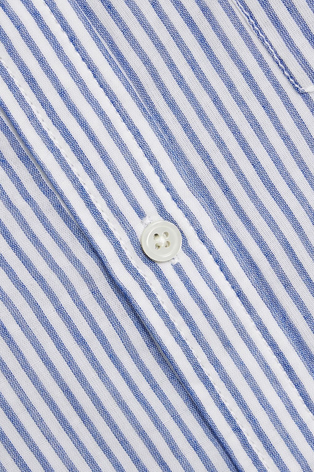 ALEX MILL Striped cotton Oxford shirt