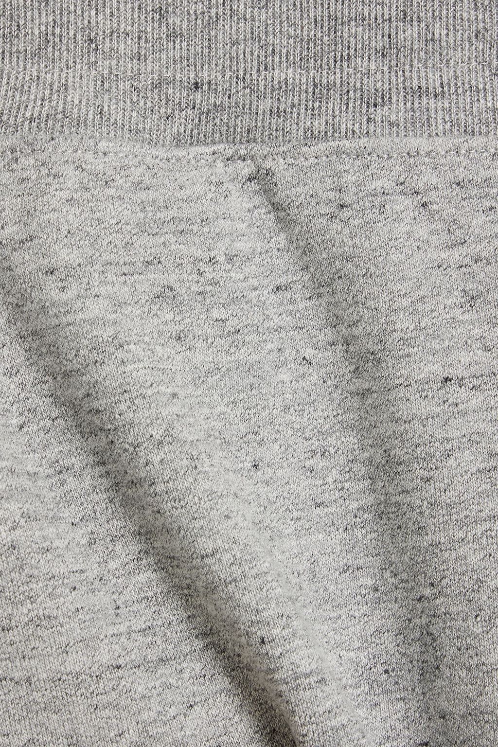 JOHN ELLIOTT Cotton and cashmere-blend fleece sweatpants