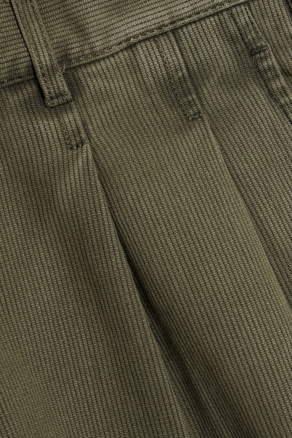 ALEX MILL Bedford pleated cotton-corduroy suit pants