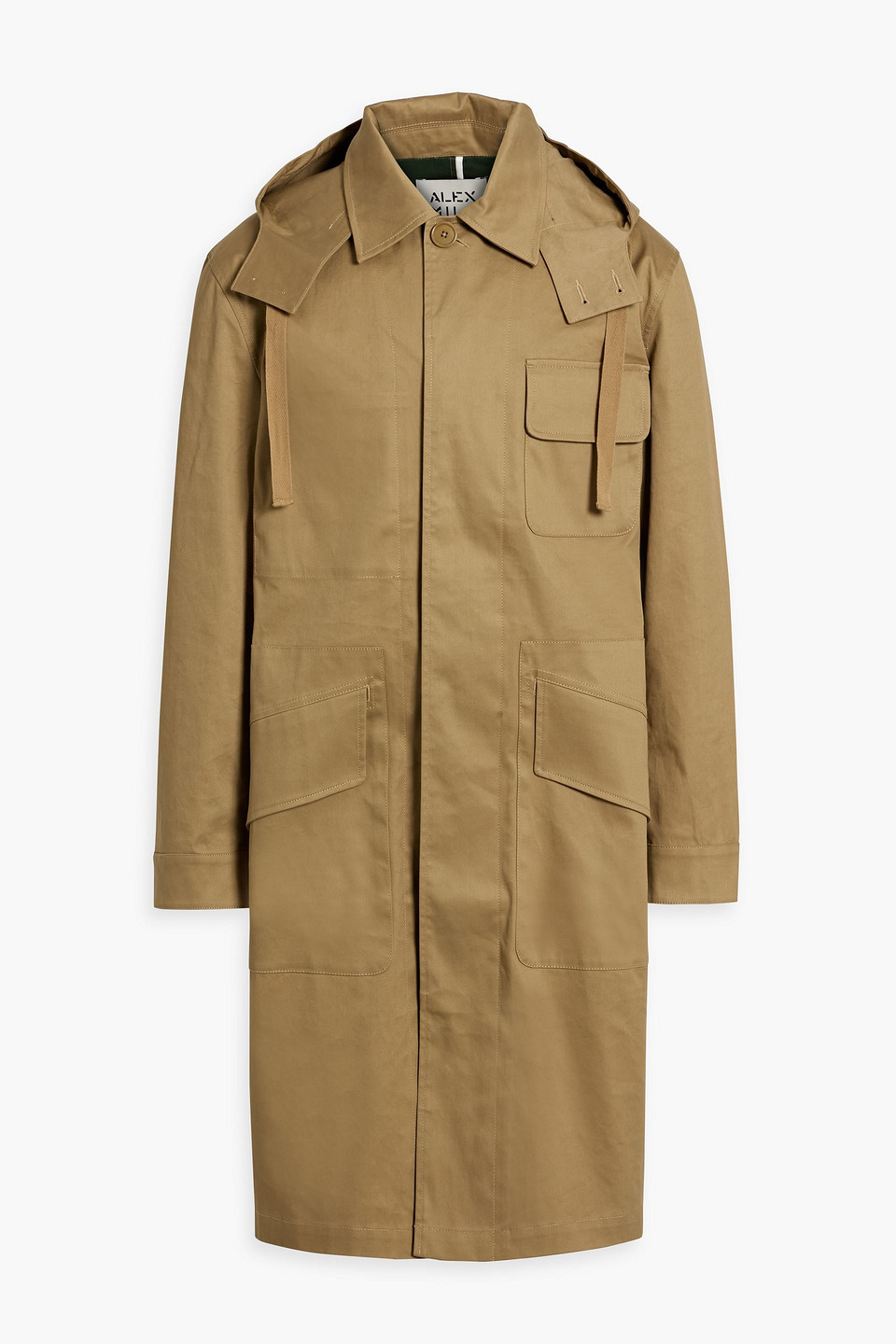 Alex Mill Cotton-gabardine Trench Coat In Sand