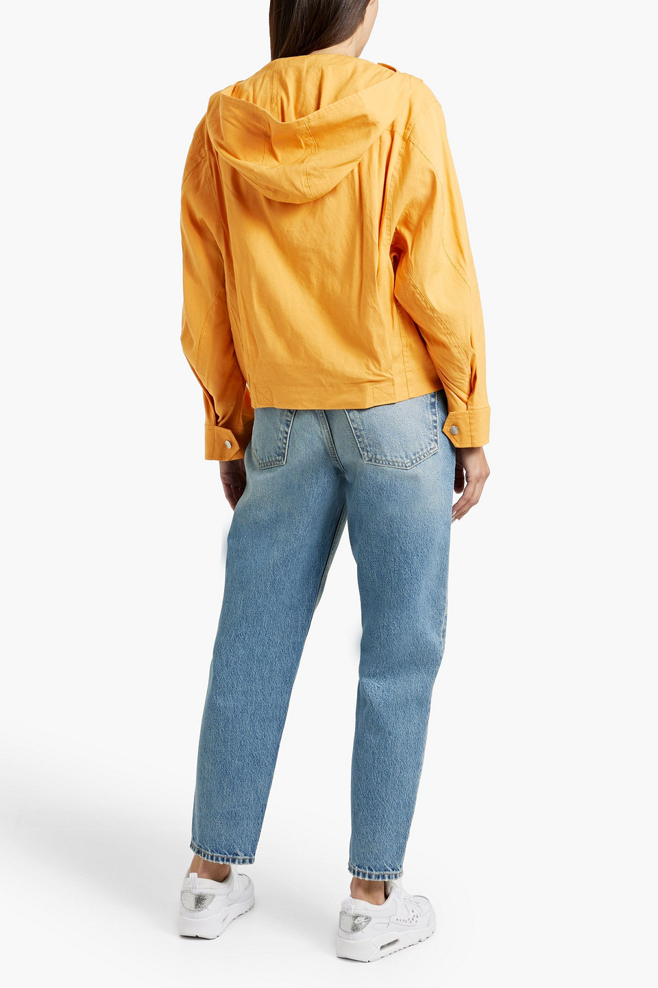 RAG & BONE LINEN-BLEND HOODED JACKET