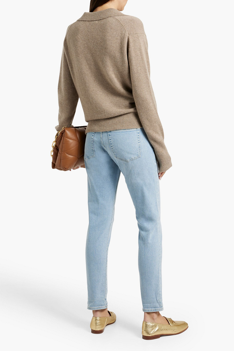 FRAME LE GARCON MID-RISE SKINNY JEANS