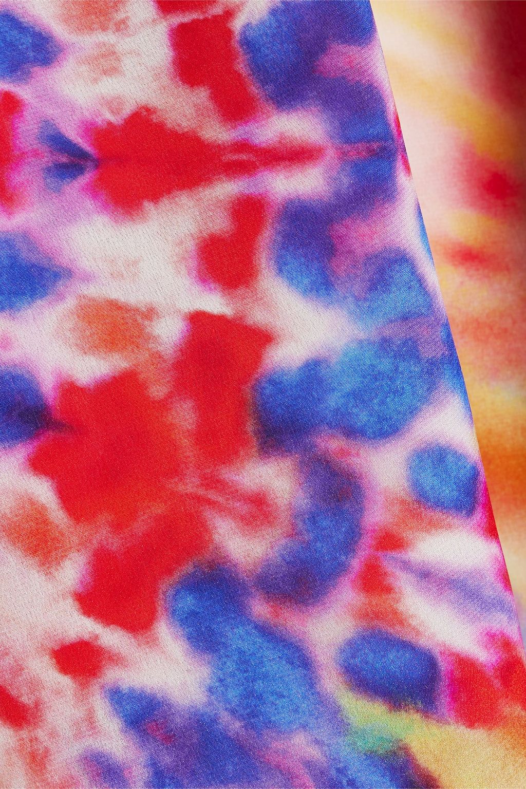 SALONI Vicki printed silk crepe de chine midi dress