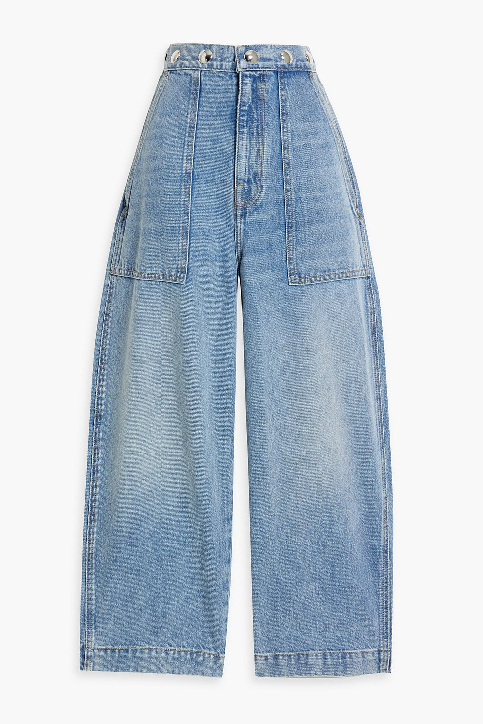 Khaite High In Mid Denim