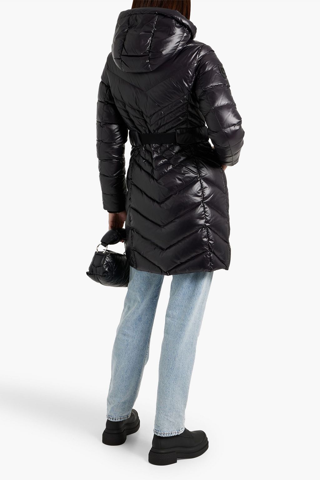 RUDSAK Quilted shell hooded down coat