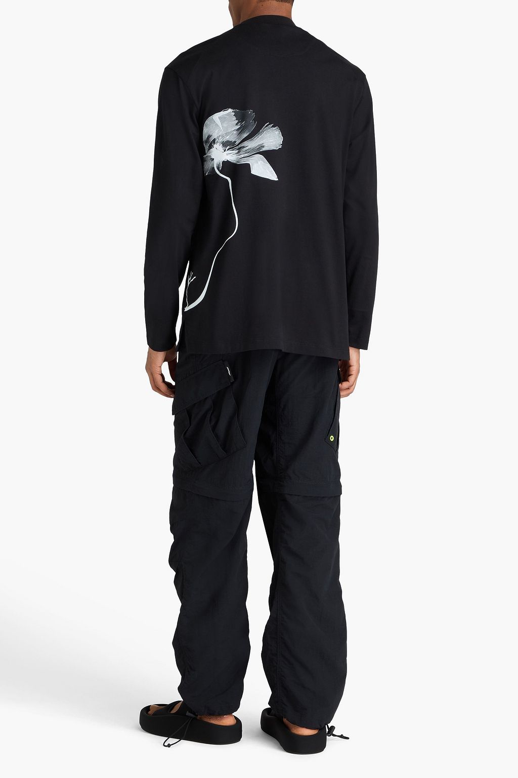Y-3 Printed cotton-jersey T-shirt