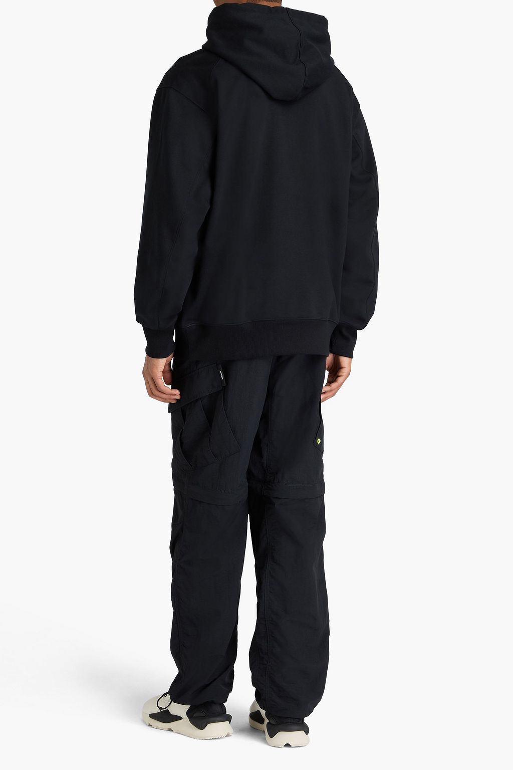 Y-3 French cotton-blend terry hoodie
