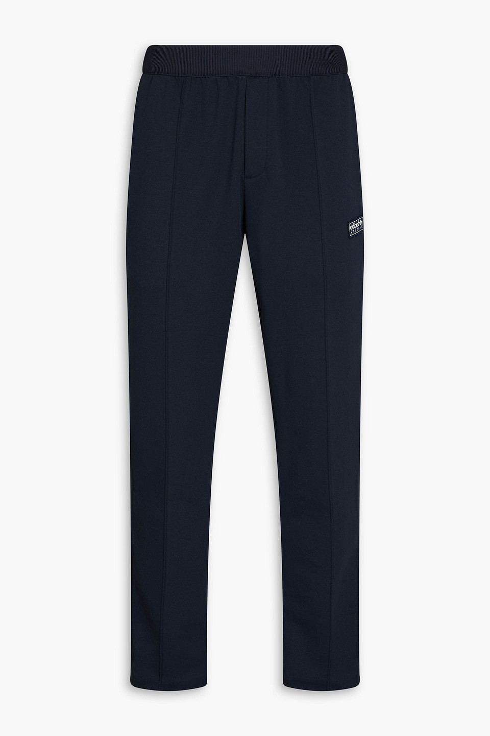 adidas Originals - Button-detailed jersey sweatpants - Blue - XS