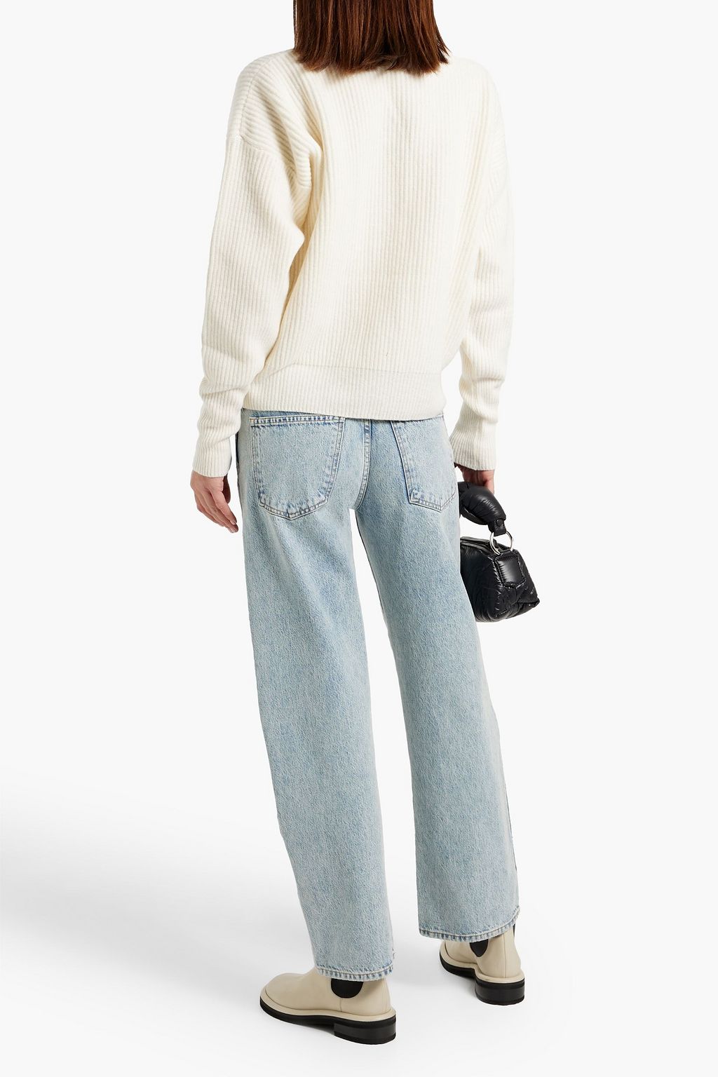 HOLDEN Ribbed merino wool sweater